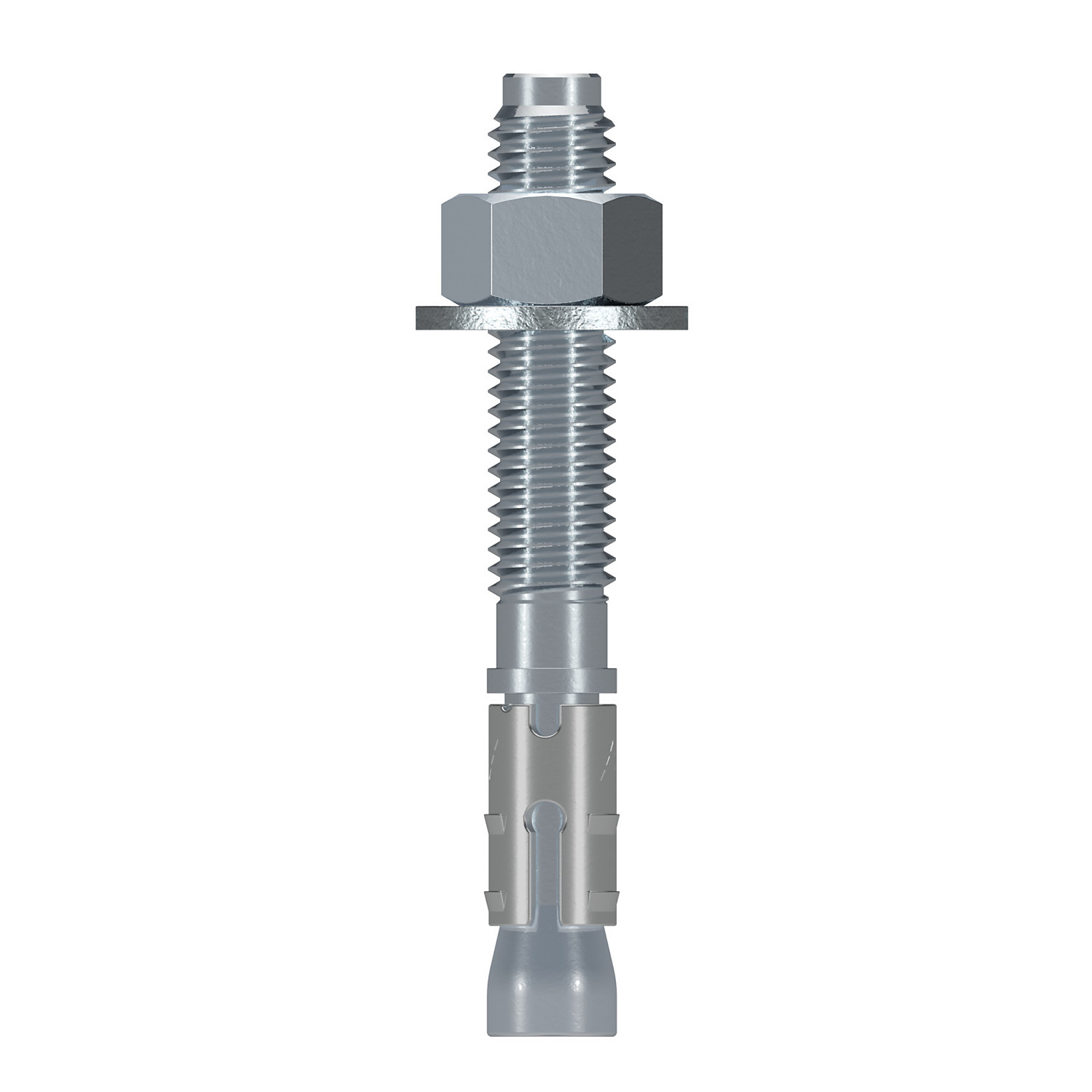 SIMPSON Strong-Tie, Strong-Bolt 2 — 1/2in. x 3-3/4in. Wedge Anchor, Included (qty.) 25, Model# STB2-50334